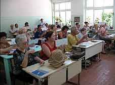 школа мои ученики учатся быстро печатать на клавиатуре